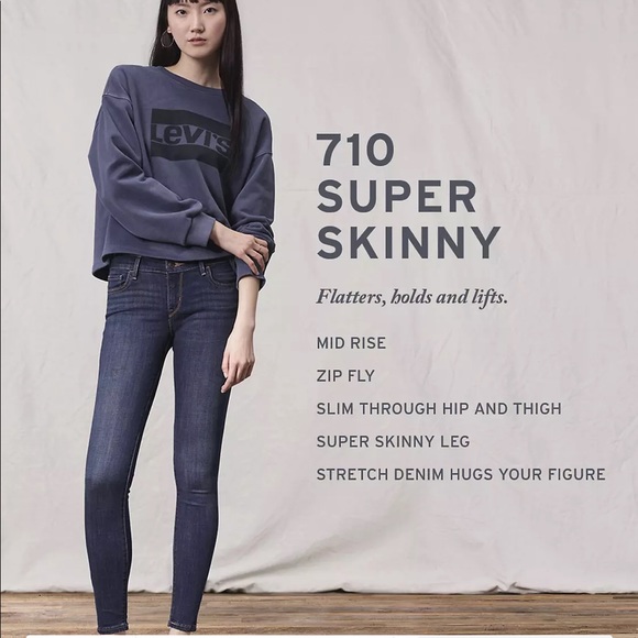 Levi’s 710 Super Skinny Ankle Zippers - Picture 5 of 14